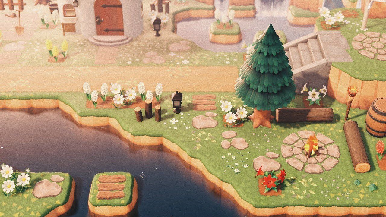 Animal Crossing New Horizons island